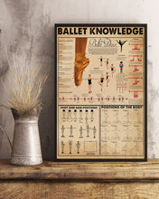 Load image into Gallery viewer, Something You Should Know About Ballet Knowledge Vertical Poster
