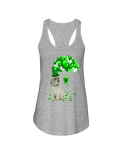 Load image into Gallery viewer, English Setter Patrick Balloons St. Patrick's Day Color Changing Mug Ladies Flowy Tank
