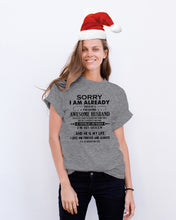 Load image into Gallery viewer, A Freaking Awesome Husband Is My Life Guys Tee
