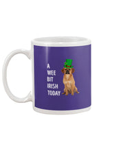 Load image into Gallery viewer, Puggle Irish Today Dog Lovers St. Patrick's Day Printed Mug Mug
