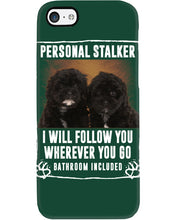 Load image into Gallery viewer, Black Pooshi Black Shipoo Personal Stalker St. Patrick's Day Printed Mug Phone case
