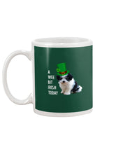 Load image into Gallery viewer, Mal-Shi Irish Today St. Patrick's Day Printed Mug Mug
