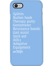 Load image into Gallery viewer, Splints Button Hook Therapy Putty Goniometer Resistance Bands Phone case
