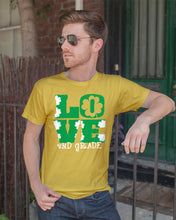 Load image into Gallery viewer, 2nd Grade Love White Clover St Patrick's Day Gift For Teacher Guys Tee
