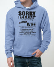 Load image into Gallery viewer, She's My Whole World Gift For Husband Hoodie
