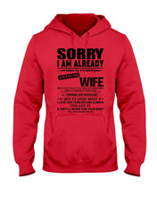 Load image into Gallery viewer, She's My Whole World Gift For Husband Hoodie
