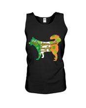 Load image into Gallery viewer, Life Is Better With Husky Around Ireland Flag Color St Patrick's Day Gift For Dog Lovers Unisex Tank Top
