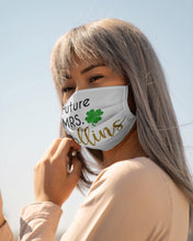 Load image into Gallery viewer, Shamrock Future Mrs Collins St Patrick's Day Cloth Face Mask
