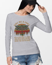 Load image into Gallery viewer, Sing Me A Song Dragonfly Retro Vintage Unisex Long Sleeve
