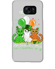 Load image into Gallery viewer, Lovely Cat And Balloons Happy St Patrick's Day Gift For Cat Lovers Phone case
