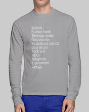 Load image into Gallery viewer, Splints Button Hook Therapy Putty Goniometer Resistance Bands Unisex Long Sleeve
