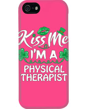 Load image into Gallery viewer, Physical Therapist Green Lip Shamrock St. Patrick's Day Color Changing Mug Phone case
