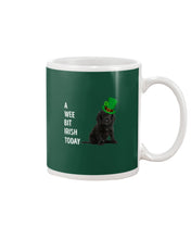 Load image into Gallery viewer, Black Cocker Spaniel Irish Today Green St. Patrick's Day Printed Mug Mug
