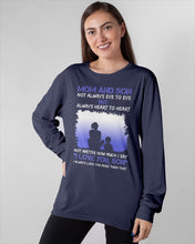 Load image into Gallery viewer, Mom And Son Always Heart To Heart Gift For Family Unisex Long Sleeve
