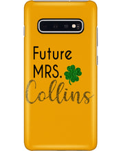 Load image into Gallery viewer, Shamrock Future Mrs Collins St Patrick's Day Phone case

