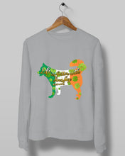 Load image into Gallery viewer, Life Is Better With Husky Around Ireland Flag Color St Patrick's Day Gift For Dog Lovers Sweatshirt
