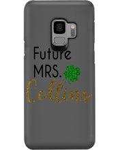 Load image into Gallery viewer, Shamrock Future Mrs Collins St Patrick's Day Phone case
