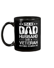 Load image into Gallery viewer, I'm A Dad Husband And A Veteran Gift For Family Mug
