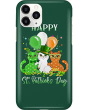 Load image into Gallery viewer, Lovely Cat And Balloons Happy St Patrick's Day Gift For Cat Lovers Phone case
