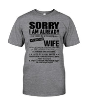 Load image into Gallery viewer, She's My Whole World Gift For Husband Guys Tee
