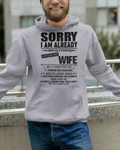 Load image into Gallery viewer, She's My Whole World Gift For Husband Hoodie
