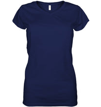 Load image into Gallery viewer, Gift For Family Mess With My Wife Ladies V-Neck
