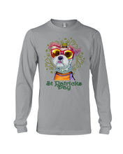Load image into Gallery viewer, Lovely Schnauzer St Patrick's Day Gift For Dog Lovers Unisex Long Sleeve
