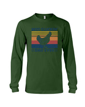 Load image into Gallery viewer, Best Cluckin' Dad Ever Retro Vintage Gift For Dad Unisex Long Sleeve

