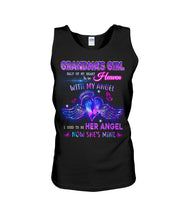 Load image into Gallery viewer, Gift For Angel Grandma Half Of My Heart Is In Heaven Unisex Tank Top
