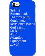 Load image into Gallery viewer, Splints Button Hook Therapy Putty Goniometer Resistance Bands Phone case
