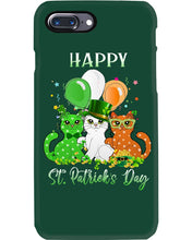 Load image into Gallery viewer, Lovely Cat And Balloons Happy St Patrick's Day Gift For Cat Lovers Phone case

