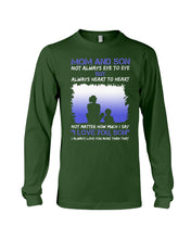 Load image into Gallery viewer, Mom And Son Always Heart To Heart Gift For Family Unisex Long Sleeve
