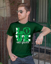 Load image into Gallery viewer, 2nd Grade Love White Clover St Patrick's Day Gift For Teacher Guys Tee
