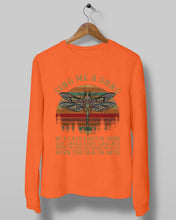 Load image into Gallery viewer, Sing Me A Song Dragonfly Retro Vintage Sweatshirt
