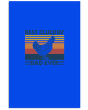 Load image into Gallery viewer, Best Cluckin' Dad Ever Retro Vintage Gift For Dad Vertical Poster
