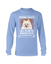 Load image into Gallery viewer, White Pomeranian Will Follow You St. Patrick's Day Printed Mug Unisex Long Sleeve
