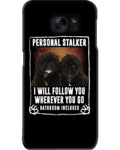 Load image into Gallery viewer, Black Pooshi Black Shipoo Personal Stalker St. Patrick's Day Printed Mug Phone case
