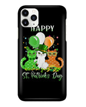Load image into Gallery viewer, Lovely Cat And Balloons Happy St Patrick's Day Gift For Cat Lovers Phone case
