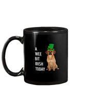 Load image into Gallery viewer, Puggle Irish Today Dog Lovers St. Patrick's Day Printed Mug Mug
