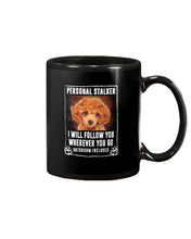 Load image into Gallery viewer, Red Toy Poodle Will Follow You St. Patrick's Day Printed Mug Mug
