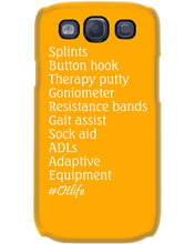 Load image into Gallery viewer, Splints Button Hook Therapy Putty Goniometer Resistance Bands Phone case
