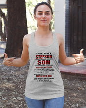 Load image into Gallery viewer, I Don't Have A Step Son Gift For Family Ladies Flowy Tank
