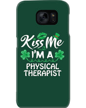 Load image into Gallery viewer, Physical Therapist Green Lip Shamrock St. Patrick's Day Color Changing Mug Phone case
