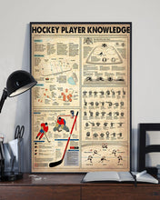 Load image into Gallery viewer, Something You Should Know About Hockey Player Vertical Poster
