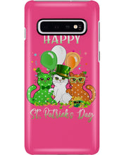 Load image into Gallery viewer, Lovely Cat And Balloons Happy St Patrick's Day Gift For Cat Lovers Phone case

