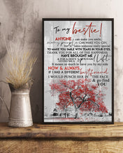 Load image into Gallery viewer, Anyone Can Make You Smile Gift For Best Friend Vertical Poster
