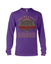Load image into Gallery viewer, Sing Me A Song Dragonfly Retro Vintage Unisex Long Sleeve
