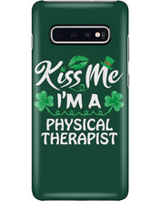 Load image into Gallery viewer, Physical Therapist Green Lip Shamrock St. Patrick's Day Color Changing Mug Phone case
