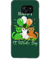 Load image into Gallery viewer, Lovely Cat And Balloons Happy St Patrick's Day Gift For Cat Lovers Phone case
