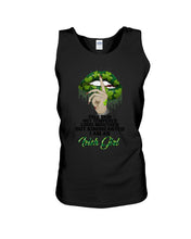Load image into Gallery viewer, Keep Silent Sparkling Green Lips St Patrick's Day Gift Unisex Tank Top
